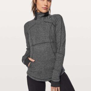 Lululemon Herringbone Base Runner 1/2 Zip Jacket